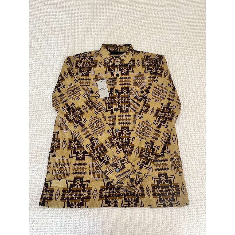 Nomad "Craft & Flow" Southwestern Aztec‎ Print lightweight Jacket M/L